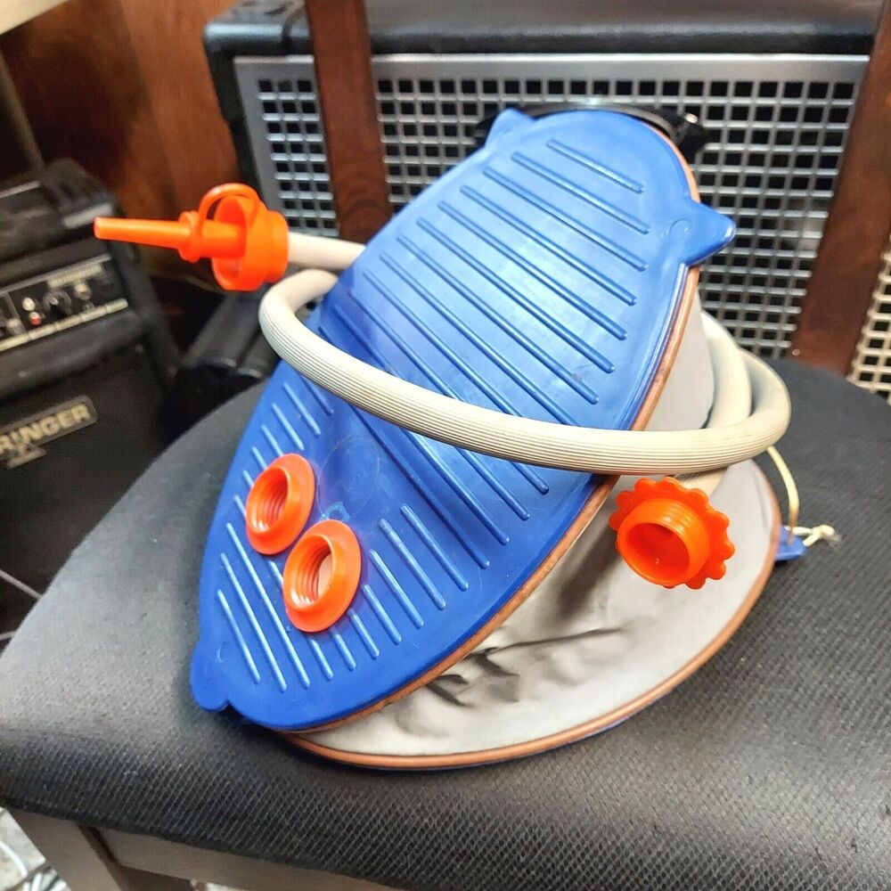 Texsport Foot Air Pump Deluxe High Volume Bellows *Tested